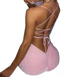 Summer Sexy Split Midi Dress for Women Adjustable Straps Slim Fit Trendy Style Perfect for Parti