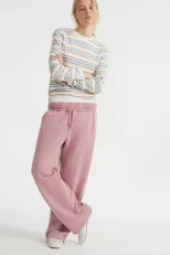 Striped Long Sleeve T Shirt for Women Casual Loose Fit Slimming Design Autumn Collection Wholesa