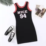 Fashionable Womens Sleeveless Dress Simple Design Versatile Style Comfortable Fabric Perfect for