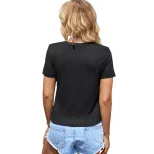 Casual Graphic Print Tank Top Irregular Hem Trendy Design Comfortable Fit Summer Wear Wholesale