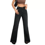 Loose Fit High Waisted Straight Leg Jeans Flattering Design Comfortable Fabric Versatile Style W