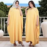 Plus Size Womens Party Maxi Dress Batwing Sleeve Rhinestone Embellished Elegant Style Wholesale