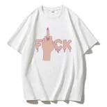 Womens Summer Graphic T Shirt Loose Fit Round Neck Short Sleeve 100 Cotton Casual Everyday Wear