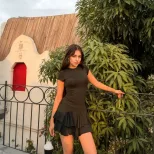 Summer Bodycon Dress High Waist Chic Style Elegant Fit Perfect for Parties and Casual Outings Wh
