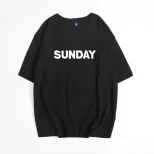 Womens Summer Graphic T Shirt Loose Fit Round Neck Short Sleeve Cotton Casual Wear for Everyday