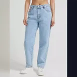 High Waisted Straight Leg Jeans Womens Denim Trousers Casual Everyday Wear Ready to Ship custom