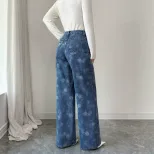 Casual Womens Denim Jeans Trendy Style Versatile Fit Comfortable Fabric Everyday Wear Wholesale