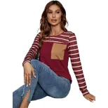 Womens Casual Solid Color T Shirt Round Neck Short Sleeve Lightweight Fabric Fashionable for Eve