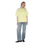Womens 100 Cotton Solid Color T Shirt Round Neck Short Sleeve Versatile Style Spring Summer Coll