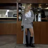 Womens 3 Piece Set Loose Long Cardigan Cami Top and Mini Skirt Casual Chic Style for Spring Summ