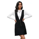 Elegant Black Bodycon Dress Stylish Design Adjustable Straps Comfortable Fabric Perfect for Part