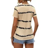 Casual Versatile Womens Top Small V Neck Comfortable Fabric Stylish Design Perfect for Everyday
