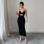 Summer Sleeveless Bodycon Dress Elegant Sexy Chic Design Perfect for Parties and Events Wholesal