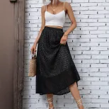 High Waisted Midi Skirt Elegant Style Casual Fit Trendy Design Perfect for Daily Wear Wholesale