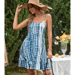 Plaid Bodycon Dress Sexy Slim Fit Spaghetti Straps Trendy Style Perfect for Parties and Night Ou