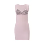 Sexy Bodycon Strapless Dress for Women Summer Collection Figure Hugging Gathered Design Perfect