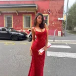 Fashionable Womens Bodycon Dress Stylish Streetwear Sexy Design Elegant Fit Autumn Collection Wh