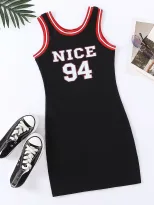 Fashionable Womens Sleeveless Dress Simple Design Versatile Style Comfortable Fabric Perfect for