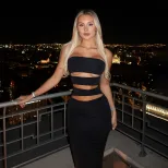 Strapless Hollow Out Bodycon Dress Sexy Slim Fit Elegant Design Perfect for Parties Wholesale Av