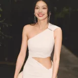 Sexy Hollow Out High Waist Slit Dress Asymmetrical Shoulder Bodycon Fit Autumn Fashion Perfect f