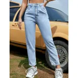 Womens Straight Leg Loose Fit Jeans Versatile Casual Style Perfect for Everyday Wear Ready to Sh