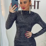 Sequin Bodycon Dress Slim Fit Elegant Style European Fashion Perfect for Parties and Special Occ