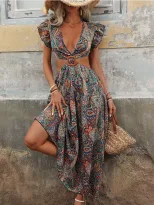 High Waist Pleated Midi Skirt Elegant Design Fashionable Style Versatile for Casual or Formal Oc