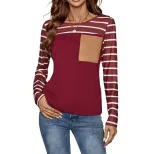 Womens Casual Solid Color T Shirt Round Neck Short Sleeve Lightweight Fabric Fashionable for Eve