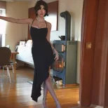 Summer Black Dress Elegant Sleeveless Design Chic Style High Quality Fabric Perfect for Parties