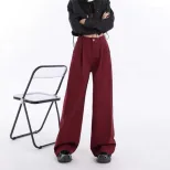 High Waisted Wide Leg Denim Pants for Women Loose Fit Ankle Length Fall Style Wholesale Availabl