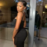 Sleeveless Mesh Panel Midi Dress Solid Color Hollow Out Side Slit Bodycon Fit Evening Wear Party