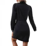 Womens Fashionable Slim Fit Long Sleeve Denim Jacket Stylish Lapel Design Trendy Look Perfect fo
