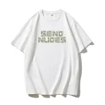 Womens Summer Cotton T Shirt Casual Loose Fit Round Neck Graphic Print Versatile Everyday Wear W