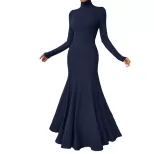 High Neck Bodycon Dress Elegant Style Spring Summer Collection Chic Design Wholesale Available