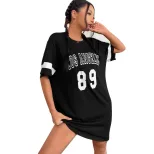 Fashionable Womens Dress Simple Design Versatile Style Comfortable Fit Perfect for Casual Outing