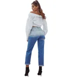 Casual Ripped Straight Leg Jeans Versatile Trendy Comfortable Streetwear Style for Everyday Use