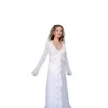 Elegant Womens V Neck Lace Ruffle Bodycon Dress Sophisticated Style for Parties and Events Whole