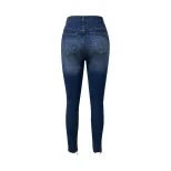 Womens Ripped Stretch Denim Jeans High Waist Casual Fit Trendy Style Perfect for Everyday Wear R