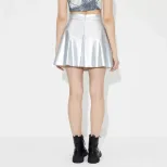 High Waist PU Leather Skirt Slim Fit Mini Length Autumn Winter Style Ready to Ship Wholesale Ava