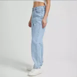 High Waisted Straight Leg Jeans Womens Denim Trousers Casual Everyday Wear Ready to Ship custom