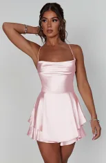 Summer Sleeveless Bodycon Dress Slim Fit Solid Color Backless Design Perfect for Parties or Casu