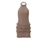 Backless Bodycon Dress Stylish Sexy Sleeveless High Neck Perfect for Nightclubs and Parties Whol