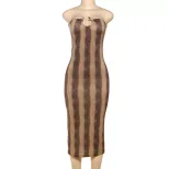 Womens Bodycon Maxi Dress Sleeveless Floral Print Slim Fit Sexy Style Perfect for Spring Summer