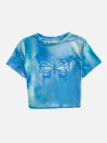 Tie Dye Short Sleeve T Shirt Casual Trendy Sexy Womens Fashion for Everyday Wear Wholesale Avail