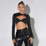 Womens Trendy Short Sleeve T Shirt Unique Design Slim Fit Spring Summer Style Wholesale Availabl