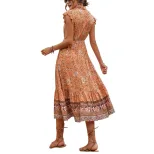 Casual Waist Defining Slim Fit Dress Elegant Style European and American Fashion Perfect for Dai