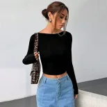 Womens Sexy Backless Crop Top Spring Summer Collection Trendy Design Wholesale Available factory