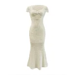 Elegant Mermaid Long Dress French Style Sexy Design Formal Occasion Wholesale Available OEM ODM