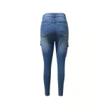 Womens Stretchy Skinny Jeans Versatile Design Comfortable Fit Trendy Style Perfect for Casual We