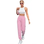 Womens Loose Fit Straight Leg Denim Pants Casual Style 3 4 Length Trendy Design Ideal for Everyd